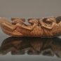 Voyagers of The Seas Haitian Art Carved Wood  Sculpture Figurine Signed