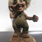 Old Vintage Norwegian Nyform Troll Doll Original 10cm tall Handmade Folk Artttt