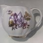 Vintage Imperial Porcelain Lomonosov LFZ Creamer 24k Gold Flowers Handpainted