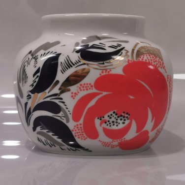 Old Vintage LFZ Lomonosov Imperial Porcelain Sugar Bowl USSR Soviet