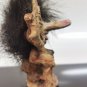 Old Vintage Norwegian Nyform Troll Doll Love Original Tag Handmade Folk Art
