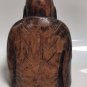 Antique Hand Carved Boxwood Sitting Buddha Statue Figurine Collectible