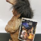 Old Vintage Nyform Norwegian Troll Doll  Original Tag 16cm tall Hand Folk Art