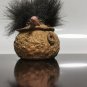 Old Vintage Norwegian Nyform Troll Doll in Pot Original Tag Handmade Folk Art