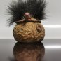 Old Vintage Norwegian Nyform Troll Doll in Pot Original Tag Handmade Folk Art