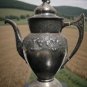 Antique 1800's Reed & Barton Silver Plated Patina Coffee Pot Exellent