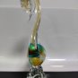 Awesome Vintage Large Murano Glass Bird Swan Hand Blowed Colorful Seguso 28cm
