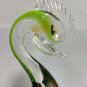 Vintage Large Murano Glass Bird Swan Duck Roadrunner Colorful Excellent 31cm