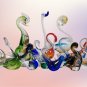 Vintage Large Murano Glass Bird Swan Duck Roadrunner Colorful Excellent 31cm