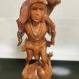 Old Vintage Large Sculpture Statue Igorot Tribe Wood Carved Warrior Hunter 40cm