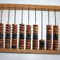 Vintage Large Soviet Wooden Abacus USSR Calculator Retro Counting Wood Accountan
