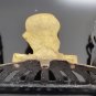 Antique Brass Candle Holder Israel Rabbi Baba Sali Judaica