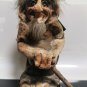 Large Vintage Nyform Norwegian Troll Doll #154 Original Tag 10" tall Folk Art