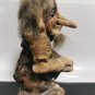 Large Vintage Nyform Norwegian Troll Doll #154 Original Tag 10" tall Folk Art