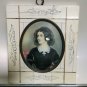 Outstanding Antique French Portrait Miniature Lola Montez Inlaid B*ne Frame Rare