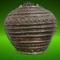 Antique Home Decoration Folk Collection Bronze Lidded Jar Pot Incense Burner
