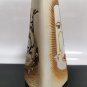 Vintage MCM Picasso Style Two Sided Vase Split Face And Tribal Women Rowing Boat