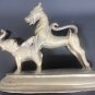 Rarest Antique Chinese Tibetian Bronze Foo Dog on Elephant Figurine Statue 2.3Kg