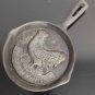 Vintage Cast Iron Skillet Embossed Rooster Design Welcome to My Kitchen 24cm