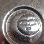 Pair of Mid 20th Century Handcrafted Moroccan Engraved Lidded Bowls Silver Plate