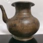 Antique Mughal Period Old Islamic Solid Brass Ritual Holy Water Pot Rich Patina