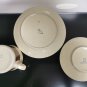 Lapid Set of Three Pieces Ceramic Matching Cup Saucer and Dish Made in Israel