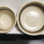 Lapid Pair of Ceramic Small Pot Pottery Handled Soup Bowl Creamer Made in Israel