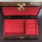 Chinese Huanghuali Wood Shadow Box Pagoda Flower Bird Storage Jewelry Box