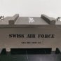 Vintage Swiss Air Force Watch Empty Collectible Wooden Box ALN 001-3025.07