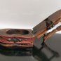 Vintage Spanish Decoration Coal Wooden Iron Trinket Jewlery Box Home Decor