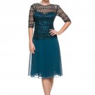 5082NX Short Mother of the Bride Gown