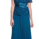 Mother of the Bride 514J- TEAL - SIZE XL - NWT