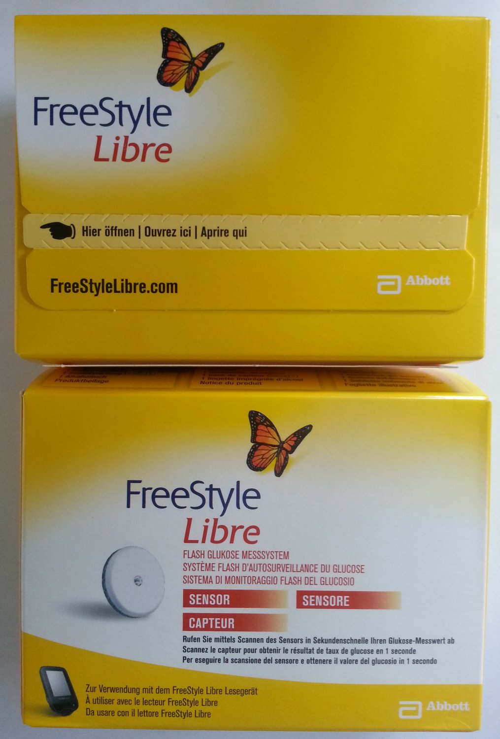 Abbott FreeStyle Libre Starter Kit 1 Reader with 2 Sensors