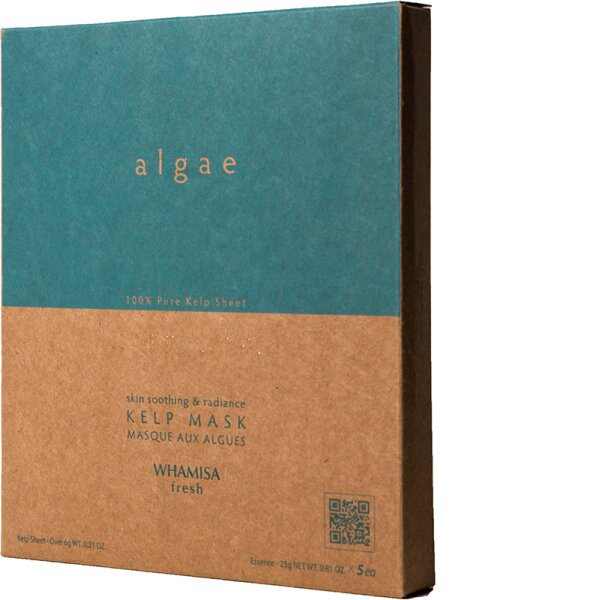 WHAMISA Algae Kelp Facial Sheet Mask 5 pcs