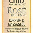 CMD Naturkosmetik Rose Exclusive Body & Massage Oil 100 ml