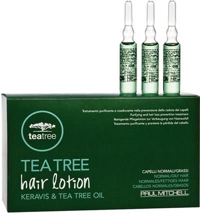 Paul Mitchell Tea Tree Hair Lotion Keravis Tea Tree Oil 12 x 6 ml