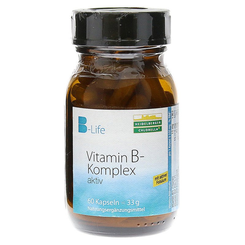 Vitamin B complex active capsules 60 pcs
