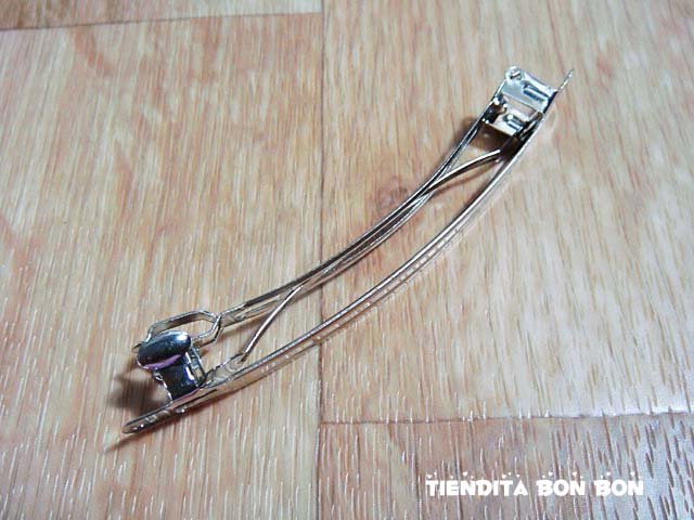 100pcs 100mm French Barrette Style Hair Clips Findings Hairbow Bow Supplies