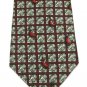 Tabasco Chili Pepper Tie Silk Hot Sauce Spicey Necktie Fun Novelty Cream Maroon Red 58
