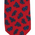 Richel Necktie Reynolds Penland Silk Mens Tie Red Paisley Royal Blue Purple Spain Slim 58