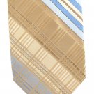 Wembley Vintage Neck Tie 60s Mod Blue Gold Stripe Plaid Wemlon 55