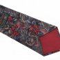 Taylors Row Italian Silk Necktie Mens Tie Paisley Conservative Executive Cobalt Blue Gold Maroon