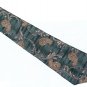 Mod Paisley Silk Tie Peacock Green Tan Stripe Classic Business Executive Henry Grethel