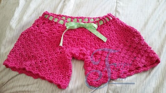 Shell Shorts Crochet Pattern