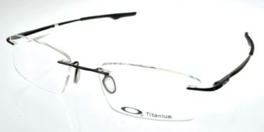 New Original Eyeglasses Oakley OX KEEL 3122 01 Titanium Men Black Square