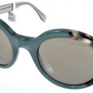 New Original Sunglasses Fendi FF 0066 /S MYN QT Women Green Round