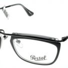 New Original Eyeglasses Persol PO 3083V 1004 Men Black Square
