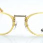 New Original Eyeglasses Persol PO 3075VM 204 Unisex Folding Honey Round