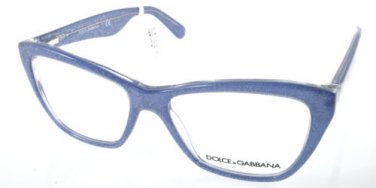 New Original Eyeglasses Dolce & Gabbana DG 3167 2741 Women Blue