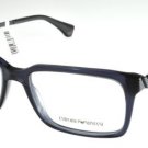 New Original Eyeglasses Emporio Armani EA  3030 5072 Men Blue Square